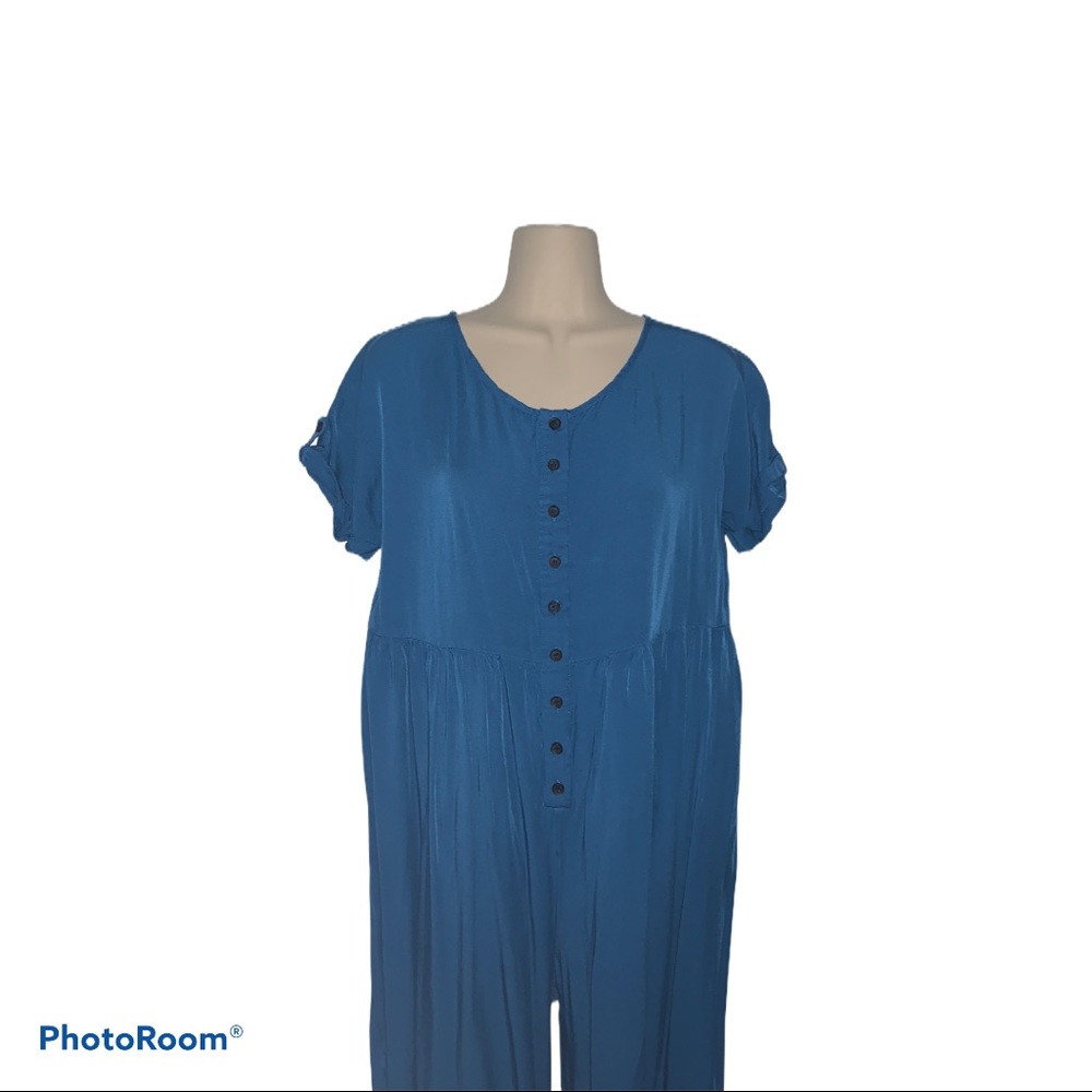 Blue romper